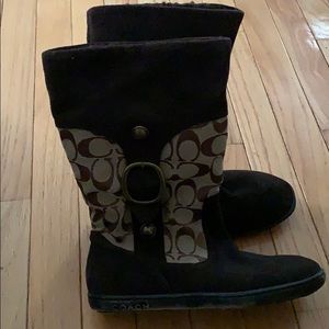 Coach size 6 boots